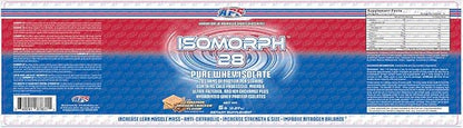APS Nutrition Isomorph Protein Powder Supplement | Whey Protein Isolate | Ultra- Filtered | 28g Protein |Cinnamon Graham Cracker, 5 Pound (Pack of 1)