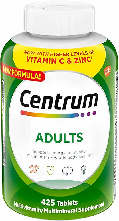 VANBAR Centrum Adults Multivitamin, 425 Tablets