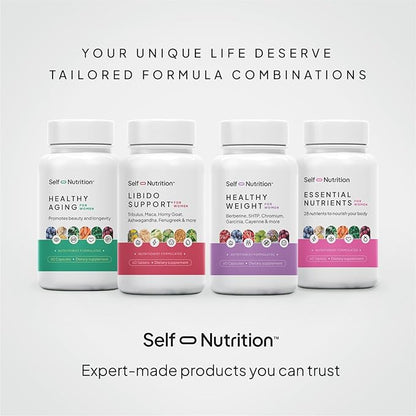 Healthy Aging Supplement for Women with Resveratrol, NAD, Collagen Booster, Biotin and More - Beauty with 12 Ingredients - USA Made, Vegan, 60 Capsules, Nutitionist formulated.