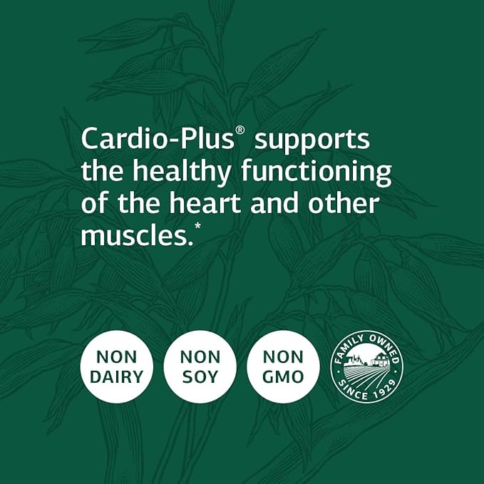 Standard Process Cardio-Plus - Antioxidant Support - Heart Health Supplement - Circulation & Blood Flow Supplement with Vitamin B6, Niacin & Riboflavin - Energy Metabolism Supplement - 330 Tablets