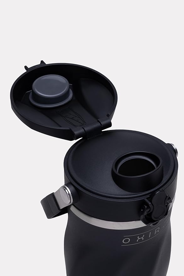 Shaker Bottle –26oz Double Wall Stainless Steel, No Mixing Tools Needed,Ideal for Protein Shakes,Water, Smoothies, Cocktails –Leak-Proof, Copper-Insulated, BPA-Free (Dark Night)