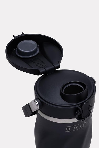 Shaker Bottle –26oz Double Wall Stainless Steel, No Mixing Tools Needed,Ideal for Protein Shakes,Water, Smoothies, Cocktails –Leak-Proof, Copper-Insulated, BPA-Free (Dark Night)