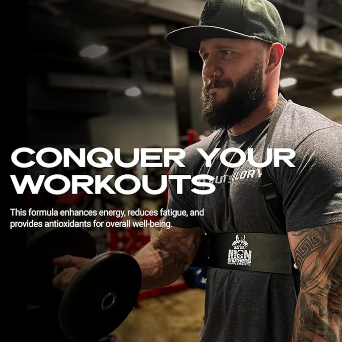 Iron Brothers Supplements Shred for Men & Women | Strong Appetite Suppressant for Weight Loss Management | Supports Cognitive Function Promotes Endurance Increases Energy - Fat Burner - Reduce Craving