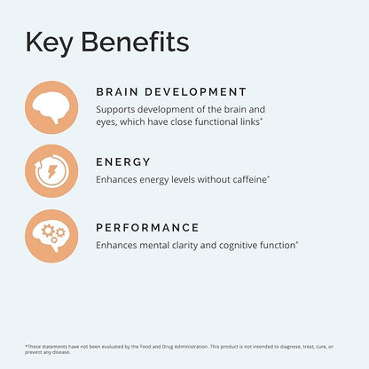 BRAINMD Dr Amen Iron - 30 Capsules - Supports Energy Production, Cognitive Function & Gene Regulation - Gentle & Easily Absorbed - Gluten Free - 30 Servings