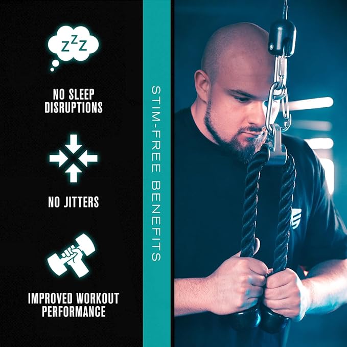 Jacked Factory Pumpsurge Caffeine Free Pre Workout for Men & Women - Nootropic Booster & Stim Free Pre Workout - Intense Pumps, Enhanced Focus - 30 Servings, Cherry Limeade