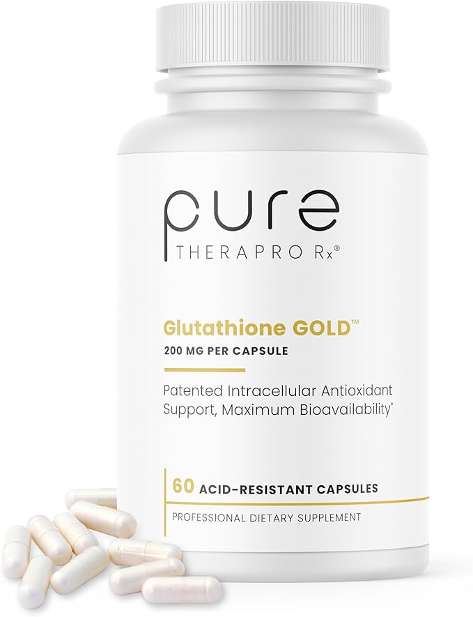 S-Acetyl Glutathione GOLD - 60 DRcaps "Acid-Resistant" | 200mg Per Capsule | Patented Acetylated Form of Glutathione (Emothion®) | 2 Month Supply | ZERO Fillers / Flow Agents | Pharmaceutical Grade