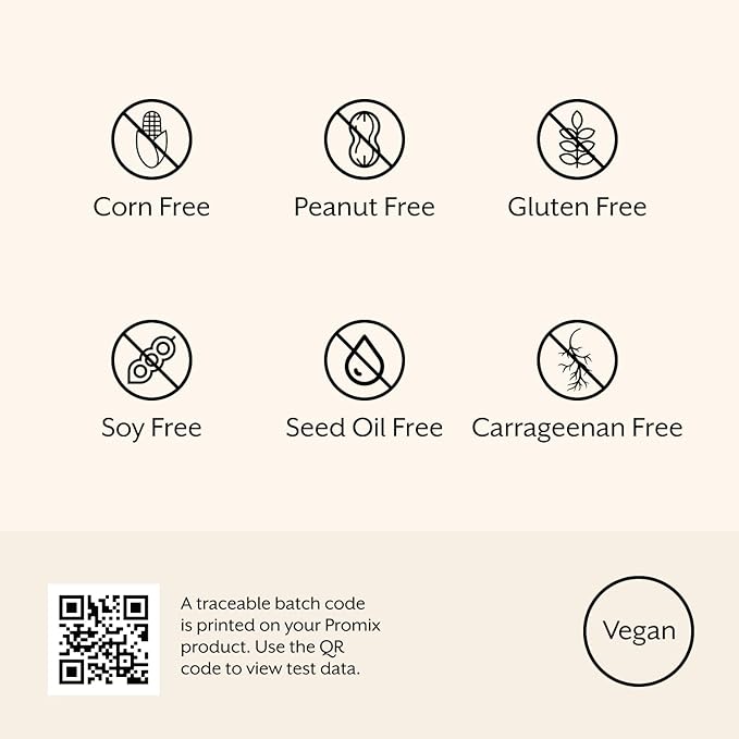 Promix Nutrition Vegan Protein Puff Bars | High Protein, Low Calorie Marshmallow Crispy Treat | Kosher, Soy Free - French Vanilla