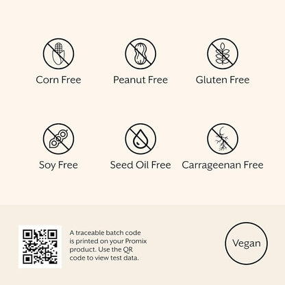 Promix Nutrition Vegan Protein Puff Bars | High Protein, Low Calorie Marshmallow Crispy Treat | Kosher, Soy Free - French Vanilla