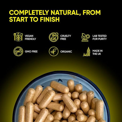 Fiber Supplement for Effortless Prep Time - Helps Promote Digestive Regularity - Psyllium Husk Based - 45 Vegan Capsules