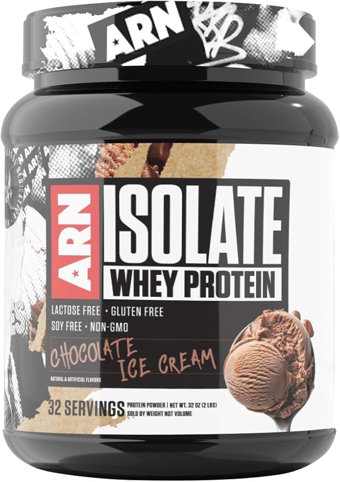 Arms Race Nutrition | ARN | Isolate Whey Protein (32 Servings, Chocolate Ice Cream)