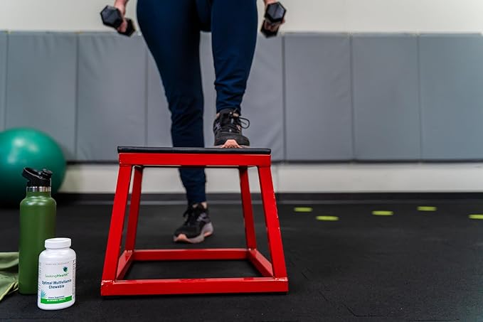 Seeking Health Optimal Multivitamin Chewable - Immune Support Supplement with L-5-MTHF, Vitamin B12 & Vitamin D3 - Multivitamin with Antioxidant Ingredients for Energy Production Support - 60 Tablets