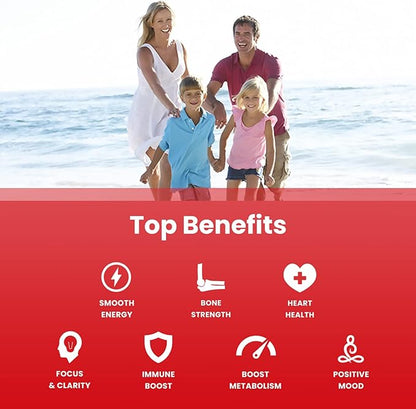 Vitamin D3 & Vitamin B12 | Methyl B12 Gummies for Adults & Kids | Enhanced with Vitamin D 3 & B9 Vitamin Folate | Natural Energy, Mood, Metabolism & Focus | Raspberry | 120 Gummies (2 Pack)