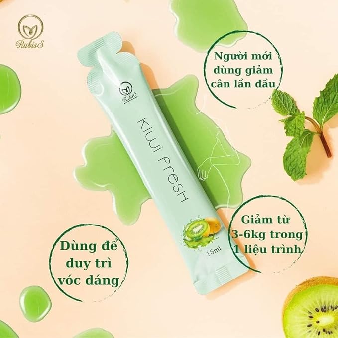 Generic Combo RubisS Detox - Kiwi Flavor (12 packs plus 1 box of Cereals Cookies), medium, green