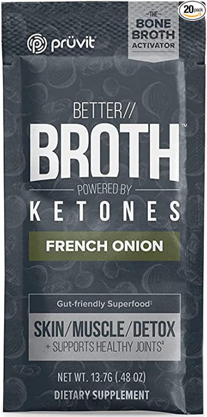 Pruvit Better Broth French Onion - 20 Count