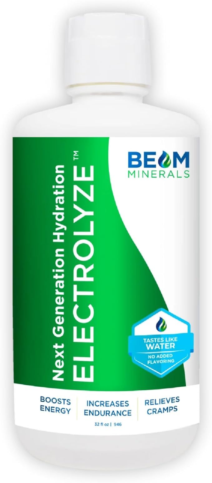 Electrolyte Imbalance Solution | BEAM Minerals Electrolyze | Gold Standard Electrolytes Replenishment | Electrolyte Supplement Liquid | Fulvic Acid Trace Mineral Micronutrients Supplements | Ketogenic