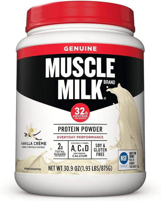 Muscle Milk Lean Muscle Vanilla Creme Protein Powder, 1.93 Pound (Pack of 1)