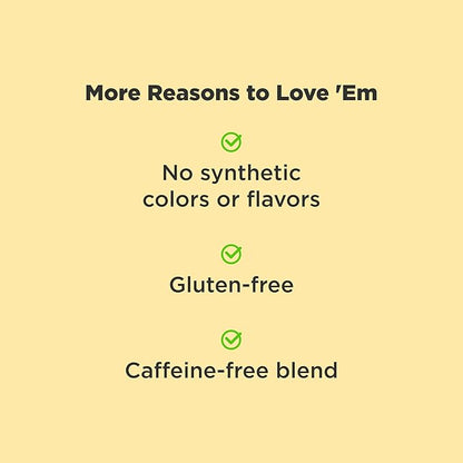 OLLY Daily Energy Gummy, Caffeine Free, Vitamin B12, CoQ10, Goji Berry, Adult Chewable Supplement, Tropical Flavor - 60 Count