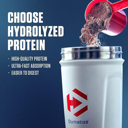 Dymatize ISO100 Hydrolyzed Protein Powder, 100% Whey Isolate Protein, 25g of Protein, 5.5g BCAAs, Gluten Free, Fast Absorbing, Easy Digesting, Cookies and Cream, 5 Pound