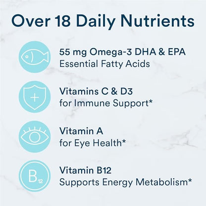 SmartyPants Teen Guy Multivitamin Gummies: Omega 3 Fish Oil (EPA/DHA), Vitamin D3, C, Vitamin B12, B6, Vitamin A, K & Zinc, Gluten Free, Three Fruit Flavors, 120 Count (30 Day Supply)