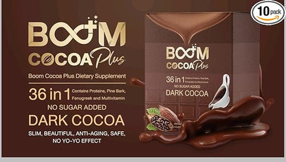 Boom Cocoa Plus 36-in-1 Multivitamins and Healthy Natural Extracts