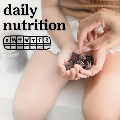 Roe Wellness- Kids Immune Support Vitamin Gummies Fruits & Veggie Probiotics | Clean Ingredients, No Artificial Colors or Flavors | Concentrated 18 Vegetable & 8 Fruit (60 Count)