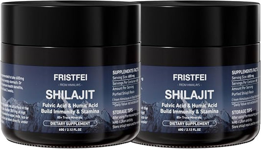 Shilajit Pure Himalayan Organic Shilajit Resin - Gold Grade 100% Pure Shilajit for Men & Women | with Fulvic Acid & 85+ Trace Minerals
