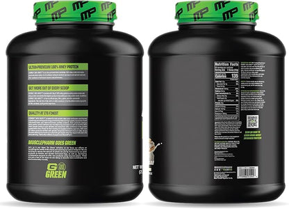 MusclePharm Combat 100% Whey Protein Powder, Cookies ‘N’ Cream Flavor, Fast Recovery & Muscle Gain with Whey Protein Isolate, High Protein Powder for Women & Men, Gluten Free, 5 lb, 70 Servings