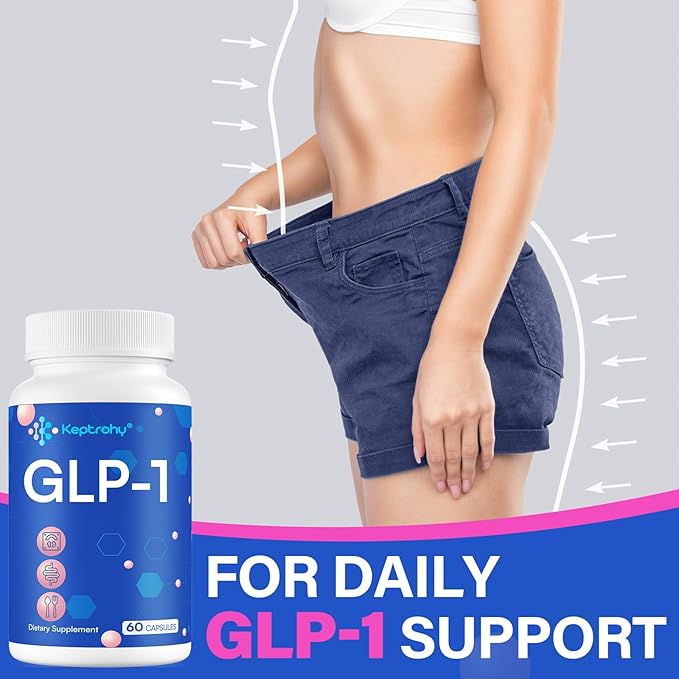 GLP-1 Support | Eriocitrin Support GLP-1 Naturally, Take Before Meal, GLP-1 Support, GLP Support Core with Synbiotics, Hops Extract, Natural GLP-1 Supplement for Men & Women - 1 Bottle