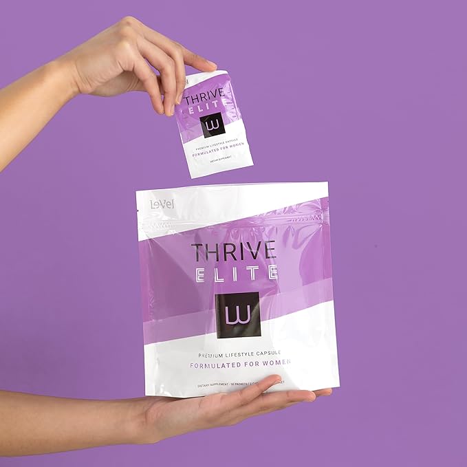 Le-Vel Thrive Elite Premium Lifestyle Capsule for Women | Womens Multivitamin Supplement & Immune Support | Gluten Free Daily Vitamins for Woman | 60 Capsules