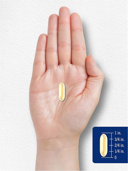 Carlyle Omega 3-6-9 1200mg | 180 Softgel Capsules | Triple Omega Supplement | Fish, Flaxseed & Borage Oils with EPA & DHA | Non-GMO & Gluten Free