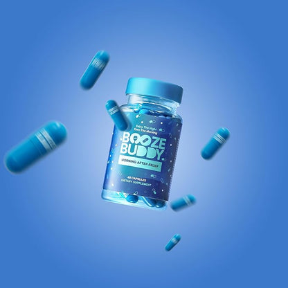 Enjoy The Night, Own The Morning After Drinking – Wellness Vitamins, Electrolytes, Antioxidants for Liver Support and Hydration – 48-Count