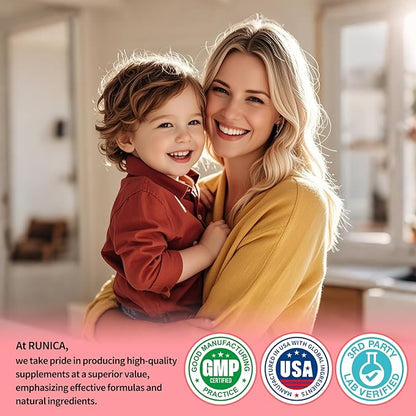 Inositol Supplement - Myo-Inositol & D-Chiro Inositol 40:1 Ratio for Hormonal Balance, Ovarian Function & Cycle Support, Vitamin B8, 120 Vegan Capsules, 30-Day Supply