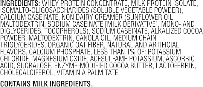 Muscle Milk Genuine Protein Powder, Chocolate, 1.93 Pounds, 12 Servings, 32g Protein, 3g Sugar, Calcium, Vitamins A, C & D, NSF Certified for Sport, Energizing Snack, Packaging May Vary