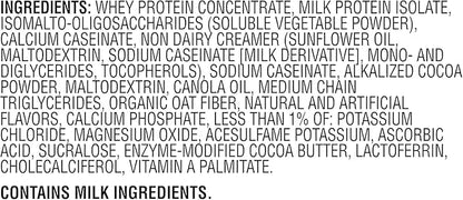 Muscle Milk Genuine Protein Powder, Chocolate, 1.93 Pounds, 12 Servings, 32g Protein, 3g Sugar, Calcium, Vitamins A, C & D, NSF Certified for Sport, Energizing Snack, Packaging May Vary