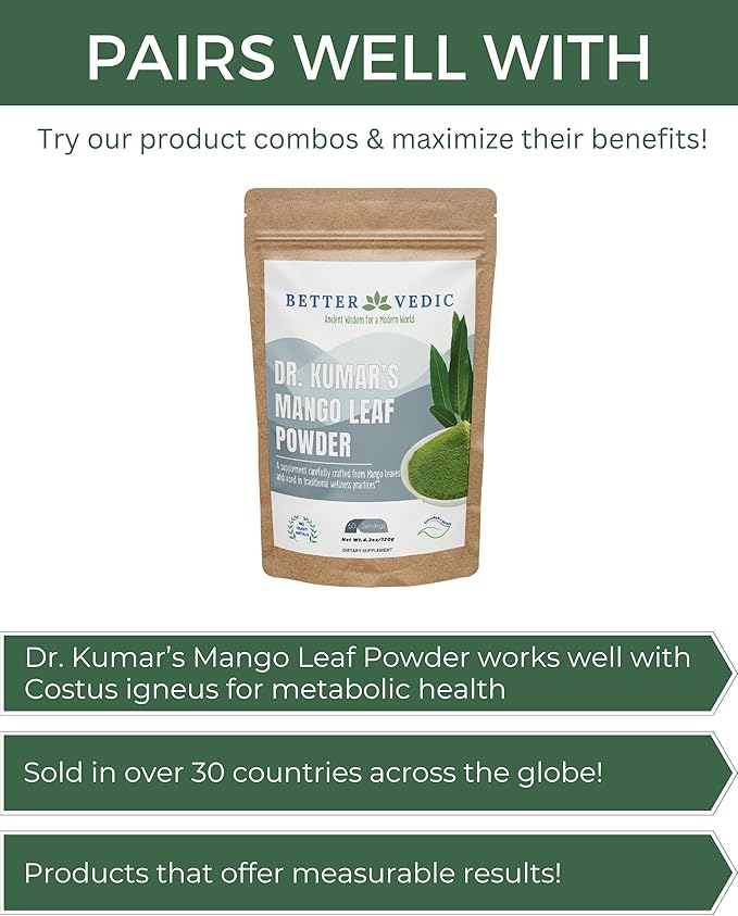 Pure Costus Leaf Powder 4.2oz 60 Servings