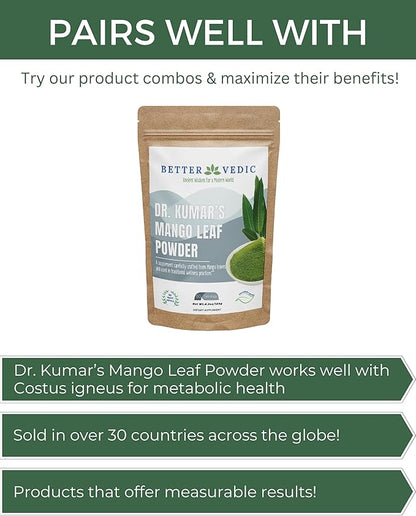 Pure Costus Leaf Powder 4.2oz 60 Servings