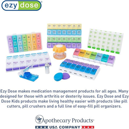 EZY DOSE Gelatin Size 3 Capsules, Empty Gel Capsule for Easy Compounding and Filling of Powdered Supplements, Medicine and Vitamins, Clear, 0.27 mL, 500 Count