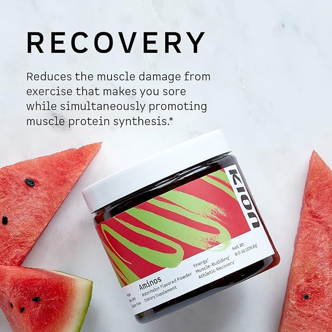 Kion Aminos - Essential Amino Acids Supplement, Essential Amino Acids Powder for Muscle Recovery, BCAA EAA No Caffeine, Amino Acid Powder, Essential Amino Energy - 30 Servings, Mixed Berry