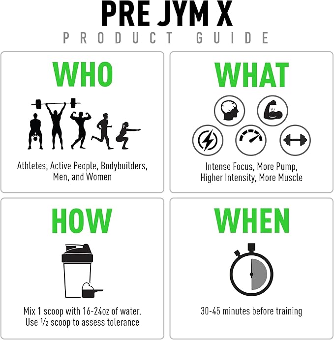 Pre JYM X Tiger’s Blood Advanced Pre-Workout Powder Massive Pumps, Citrulline Nitrate, Dynamine, NO3T Betaine, BCAA’s, Nootropics, Creatine, Beta-Alanine, JYM Supplement Science, 20 Servings