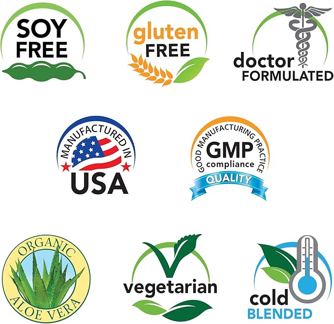 Eniva Health Vibe Liquid Multivitamins Mineral Supplements with Vitamins A, B12, C, D, E & Amino Acids | Fruits and Veggies Daily Supplement for Women & Men | Doctor Formulated | USA Made | 32 oz