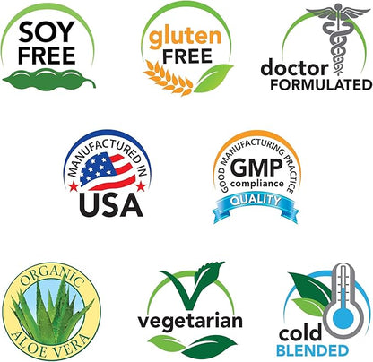 Eniva Health Vibe Liquid Multivitamins Mineral Supplements with Vitamins A, B12, C, D, E & Amino Acids | Fruits and Veggies Daily Supplement for Women & Men | Doctor Formulated | USA Made | 32 oz