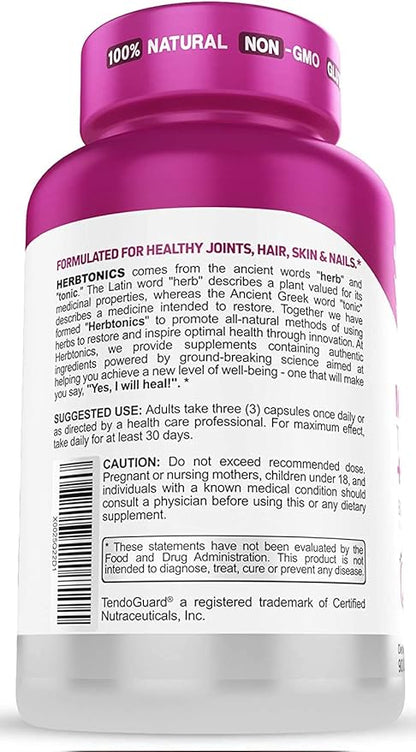 Multi Collagen Complex (Types 1 2 3 5 and 10) | Grass Fed Bone Broth Collagen Protein Peptides | Healthy Hair Skin Nails & Joint Support (with Organ Complex) | 90 Collagen Pills