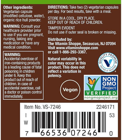 Fermented Whole Food WomenaTMs 50+ Multivitamin (60 Vegetarian Capsules)