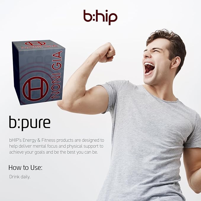 Noni Gia Support Immune System & Digestion. Maintain Healthy Organ Health & Cardiovascular System. Contains Vitamins & Minerals. Organic, Caffeine, Gluten & Lactose-Free. 30 Servings