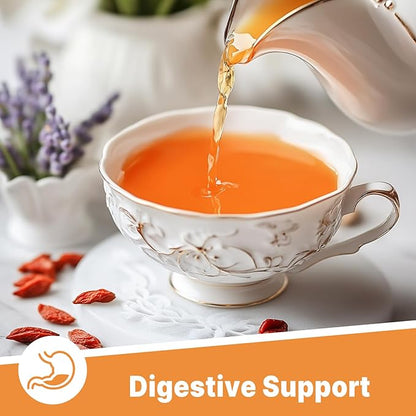 UNLEASH'D ORGANIC Organic Goji Berry Juice Powder 16 oz 100% Pure Natural Green Food, Rich in Antioxidants and Multivitamins, Boosts Immune System, Supports Eye Health, Promotes Skin Health