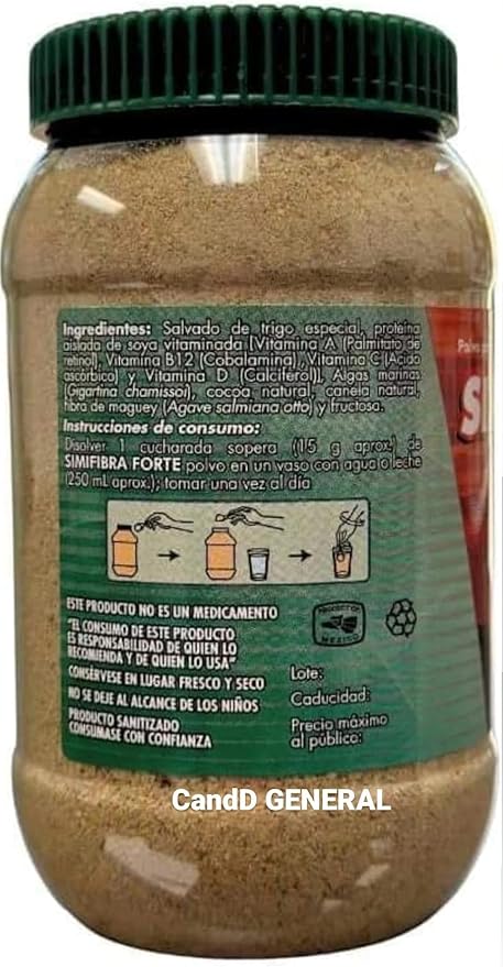 CandD-simifibra-Forte, Made in Mexico