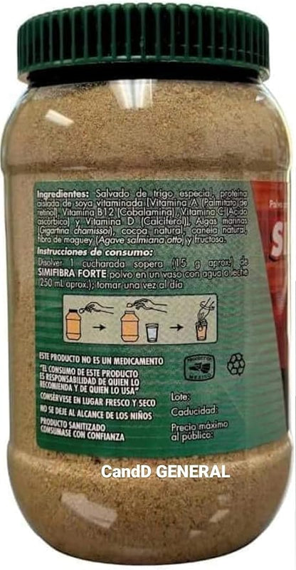 CandD-simifibra-Forte, Made in Mexico