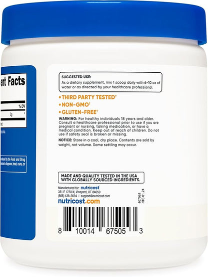 Nutricost L-Citrulline Malate (2:1) Powder (300 Grams)