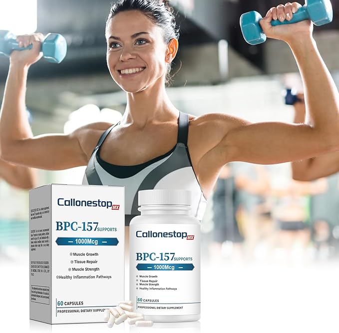 New B-pc 157 Peptide Capsules 1000mcg for Muscle & Workout Non-GMO, Dairy Free, Gluten Free, 60 Capsules
