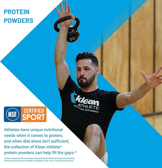Klean ATHLETE Klean Isolate - Whey Protein Isolate - Daily Protein & Amino Acid - Intake for Muscle Integrity* - NSF Certified for Sport - 20 Servings - Unflavored